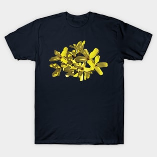 Forsythias - Forsythia Closeup T-Shirt